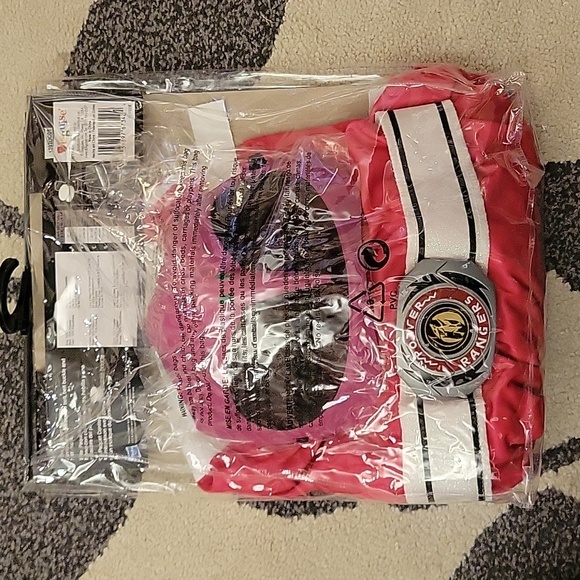 Pink Power Ranger Costume, Womans Size Medium, NIB ((SOLD)) - Picture 4 of 6